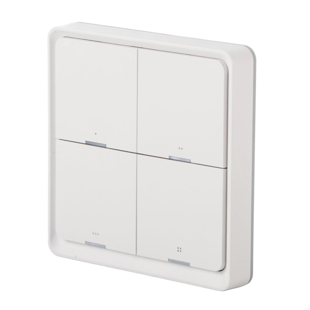 Wireless Scene Switch Intelligent 4‑Way Panel Wall Switch Mobile Phone APP Control for ZigBee