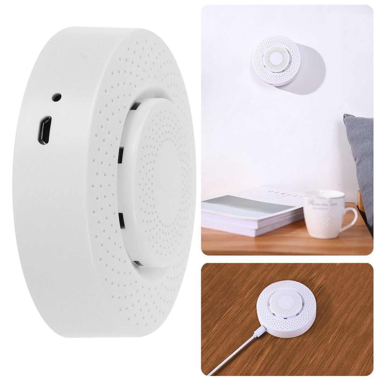 WIFI Smart Air Box Formaldehyde VOC Carbon Dioxide Tester Sensor Humidity Temperature Sensor 5V