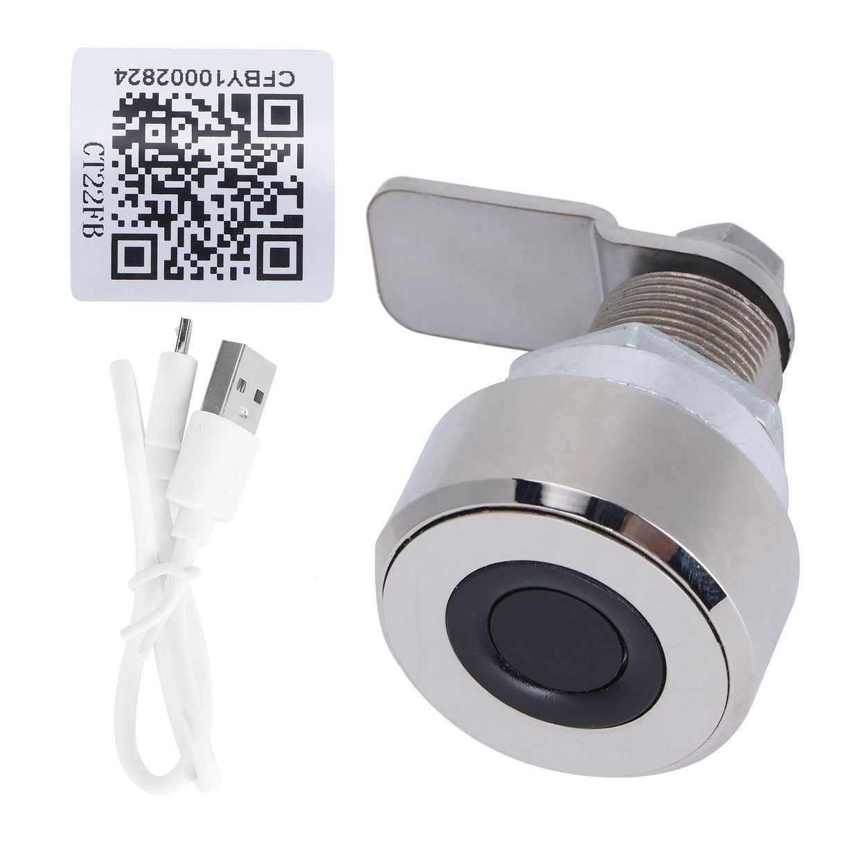 Bluetooth Fingerprint APP Lock Set Zinc Alloy Furniture Drawer Lock for Home Office