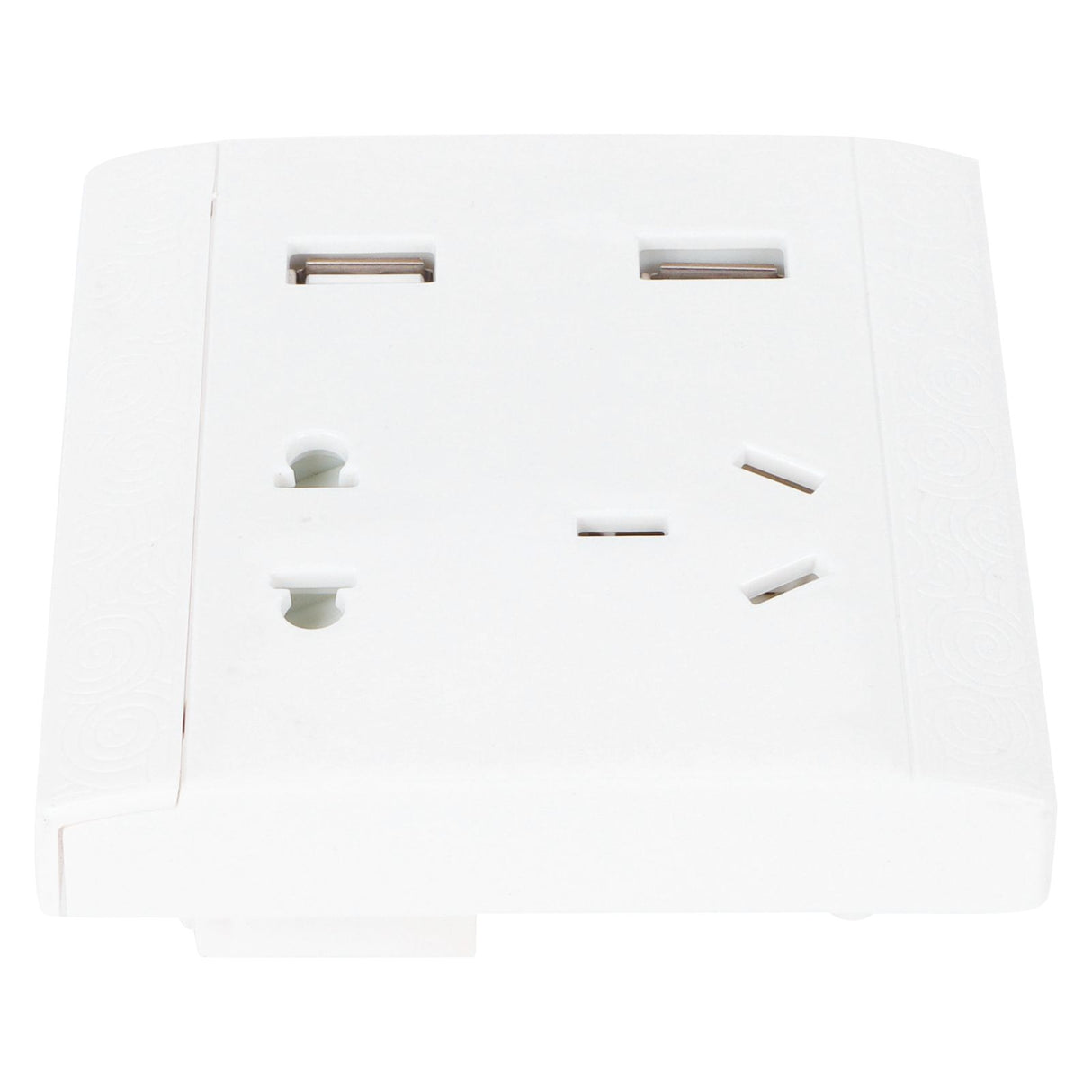 Multi-Functional Wall Power Outlet Socket with 2 USB Port 13A for Home Office AU Plug 110/220V