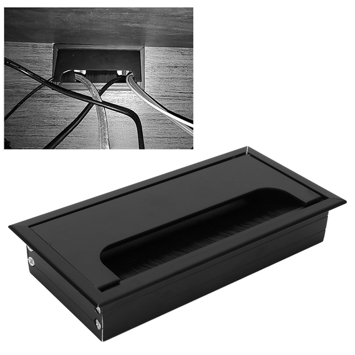 Desk Grommet Desk Cord Cable Hole Cover Box Cable Hole Cord Management Organizer