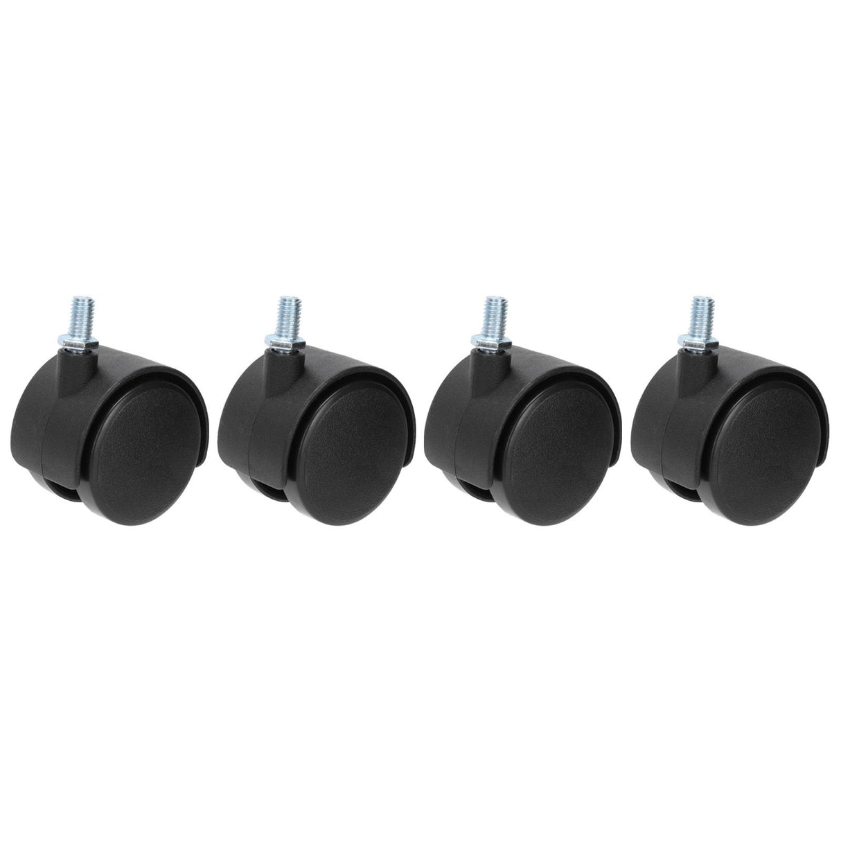 4Pcs 2in Caster Waterproof 360 Degree Rotatable Universal Wheels for Cabinet Trolley