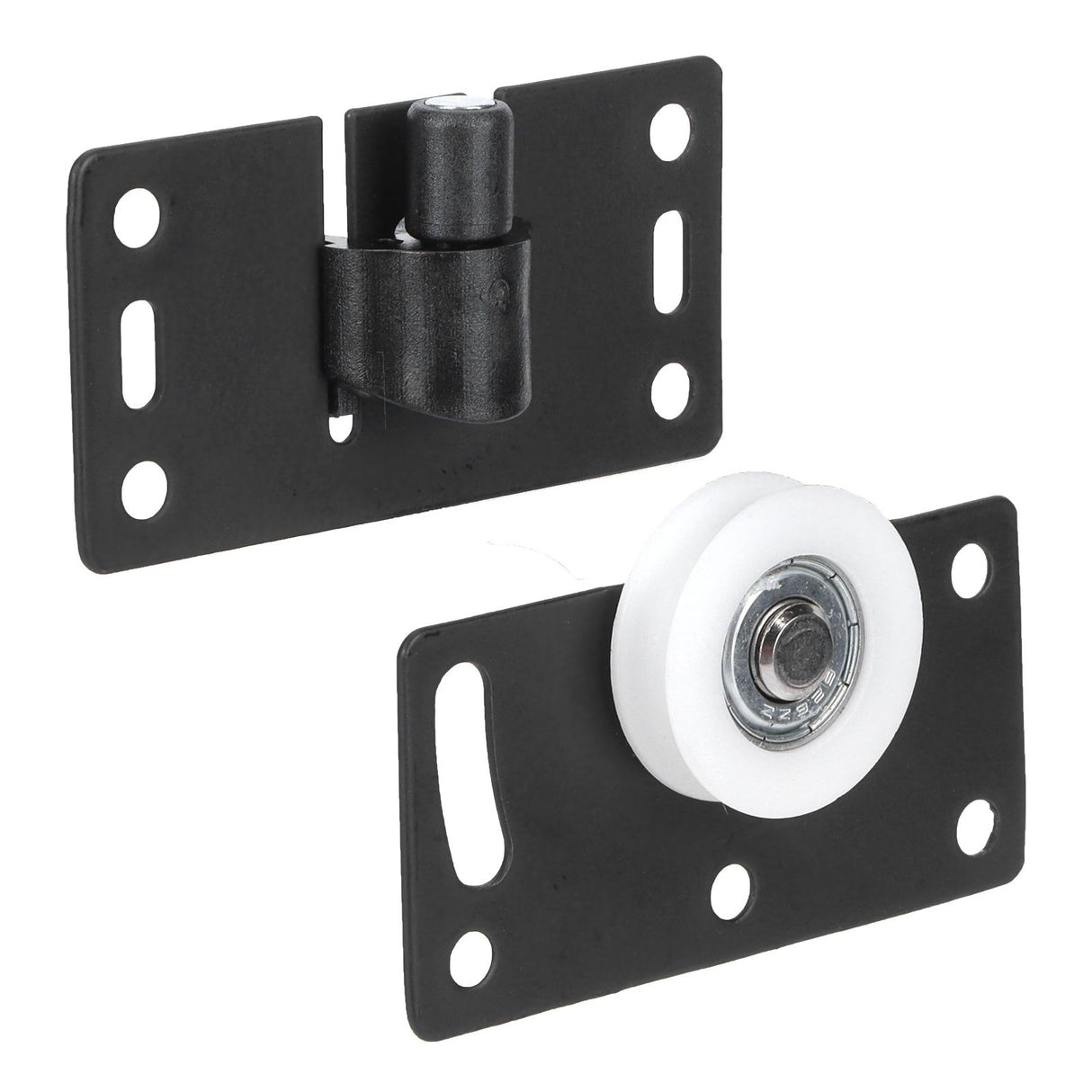 Sliding Door Wheel Set Cold Rolled Steel Door Pulley Hardware for Cabinet Closet Wardrobe