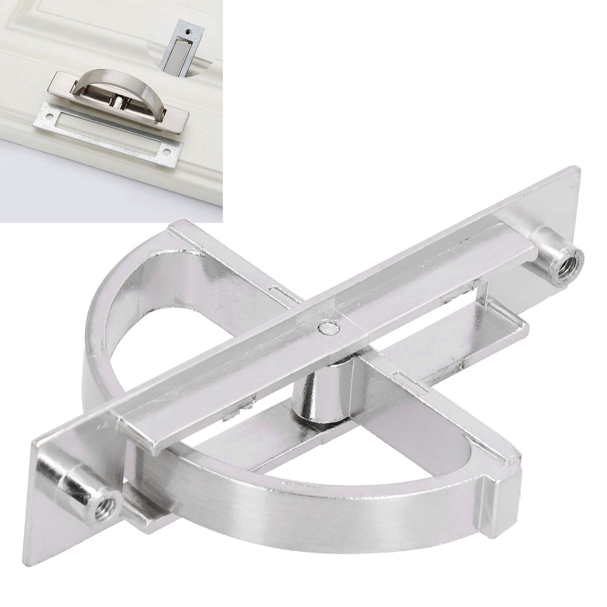 Concealed Handle Set Modern Tatami Cabinet 180° Rotatable Embedded Pull Handle Parts