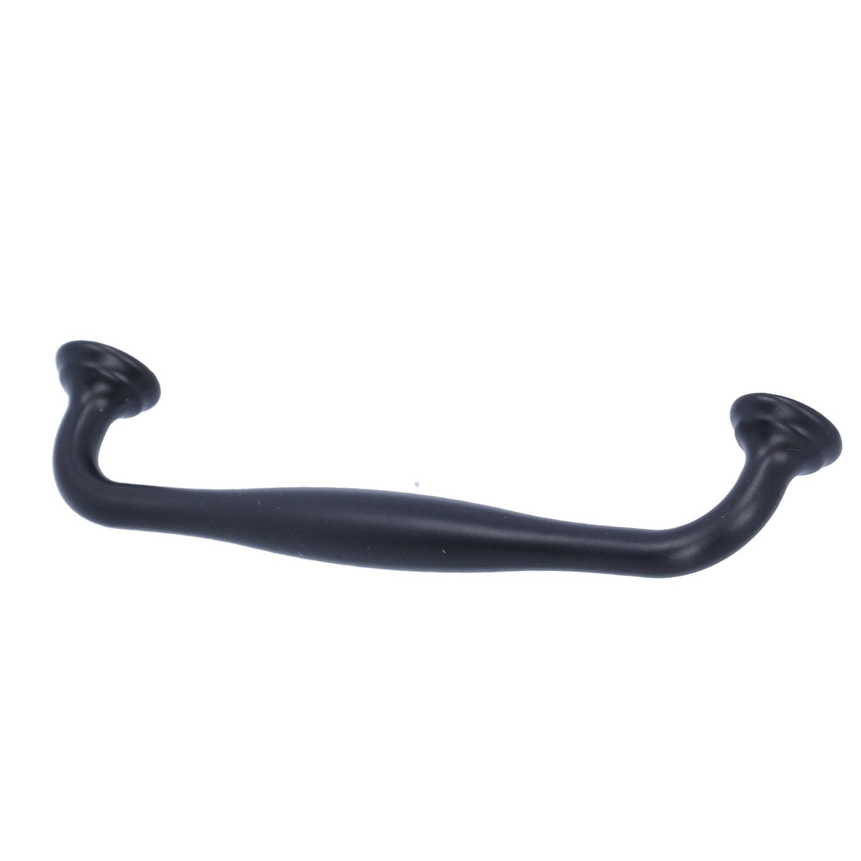 Zinc Alloy Handle Matte Black Cabinet Drawer Handle Bathroom/Wardrobe Door Hardware