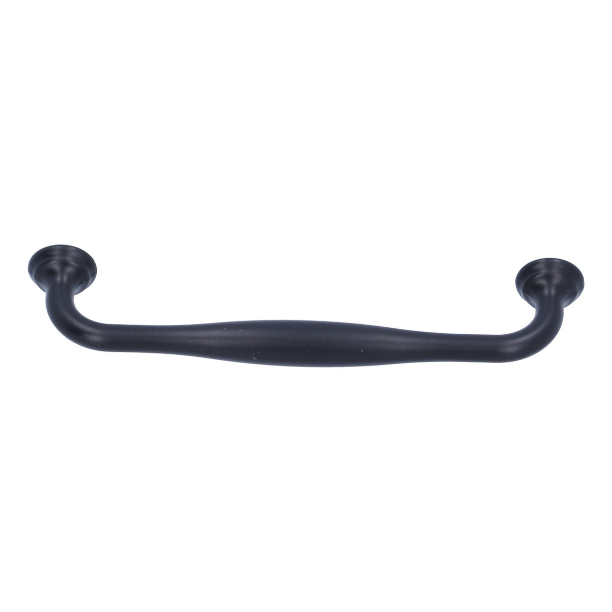 Zinc Alloy Handle Matte Black Cabinet Drawer Handle Bathroom/Wardrobe Door Hardware