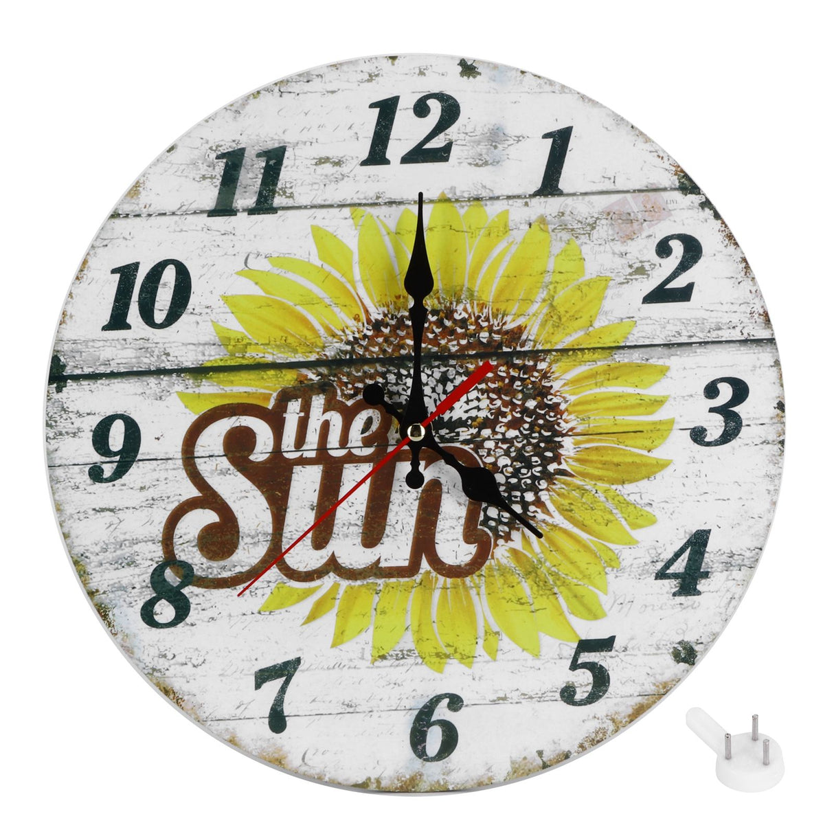 30cm European Style Retro Wall Clock Home Decoration Living Room Wall Hanging ClockStyle 1