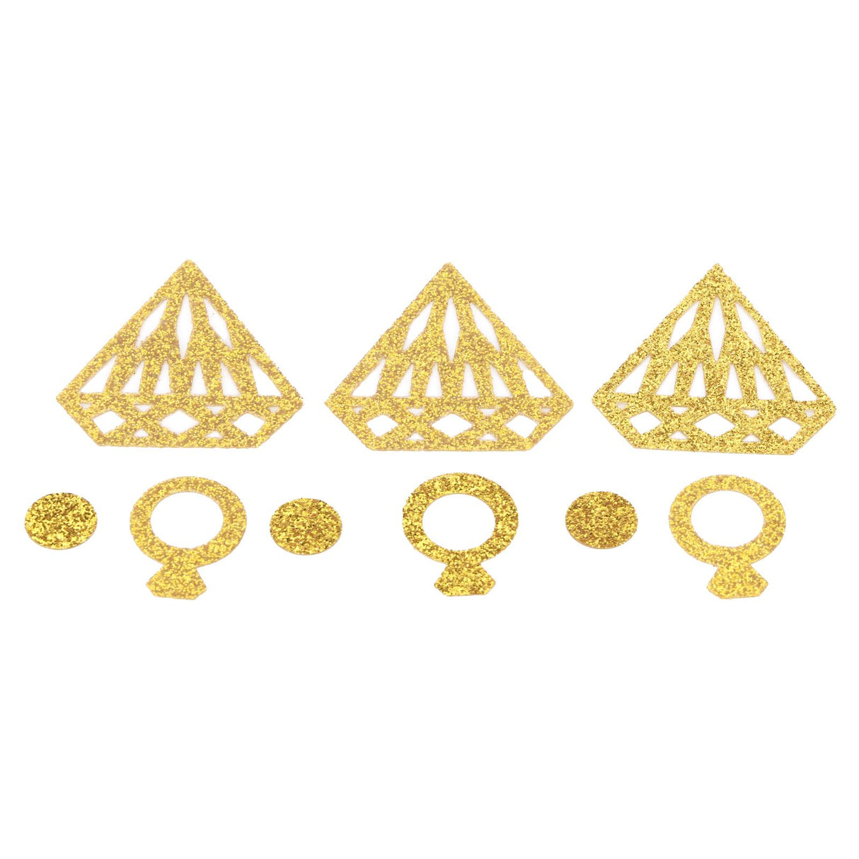 Diamond Ring Shape Sequin Confetti for Engagement Party Wedding Party Decoration