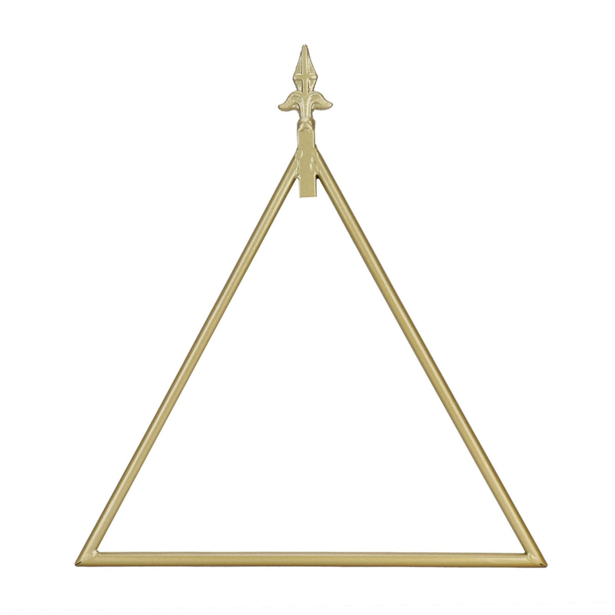 Wall Towel Rack Nordic Style Innovative Triangular Towel Holder Decoration for Bathroom Gold