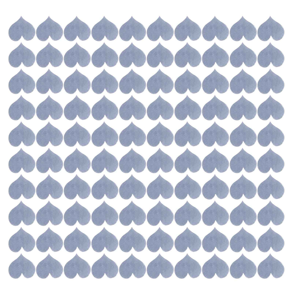 100PCS Self‑Adhesive Mirror Wall Stickers Heart Shape DIY Wall Decal for Home Bedroom Decor