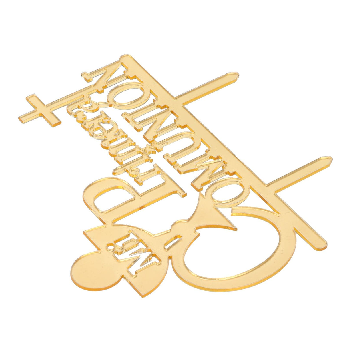 Acrylic Cake Topper Insert Sticks for Wedding Valentine Anniversaries Cake Decoration