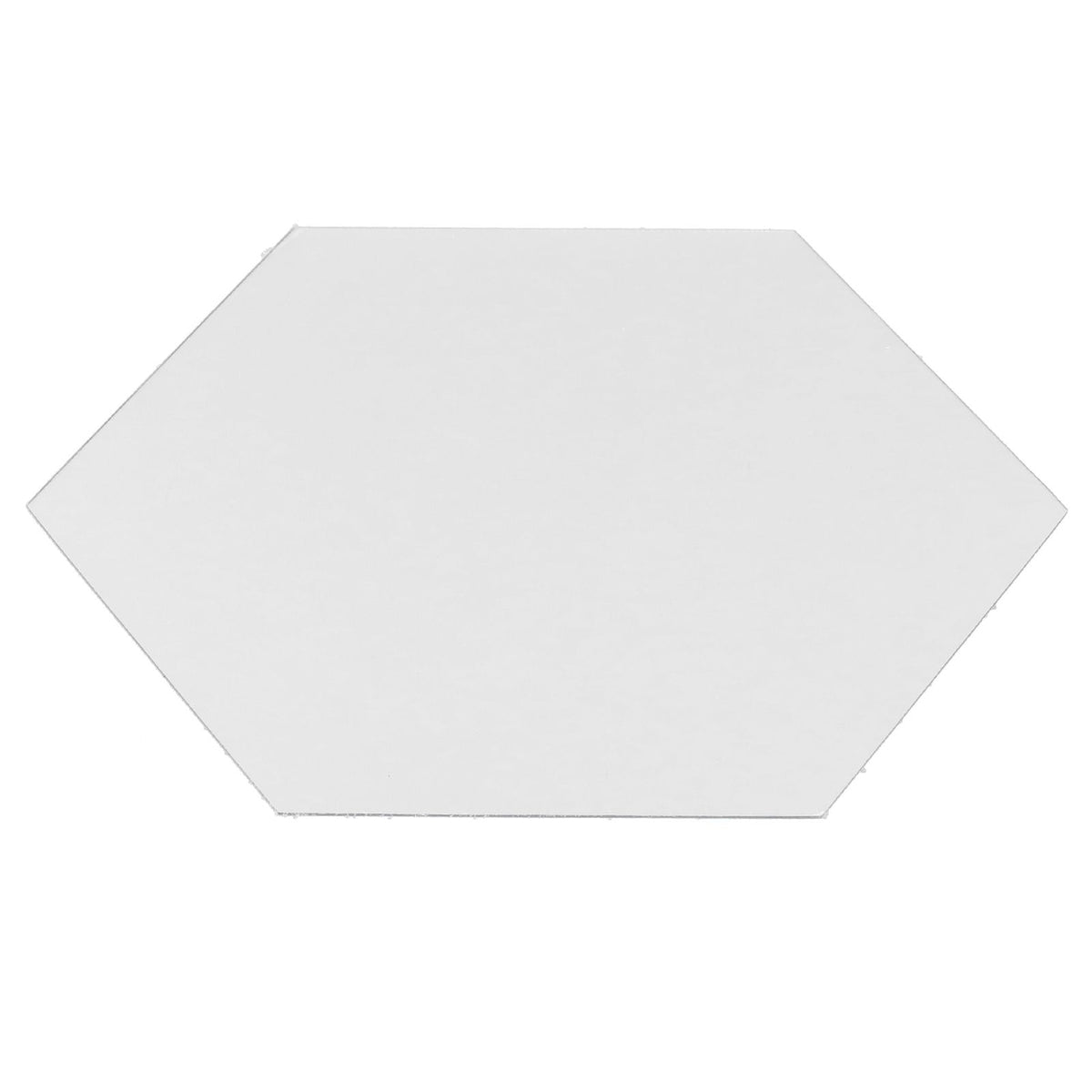 Mirror Wall Stickers Removable Hex Decals Home Living Room Bedroom Decoration Silver18x16x9.2cm (234pcs Sticker) 32Pcs