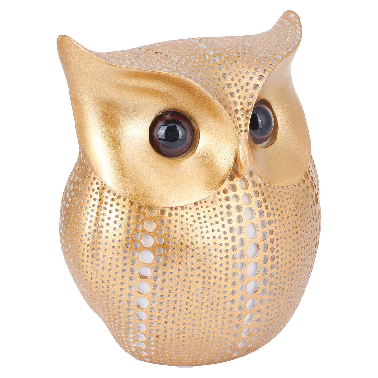 Owl Statue Figurine Nordic Resin Animal Sculpture Ornament Craft Home Desktop Decoration