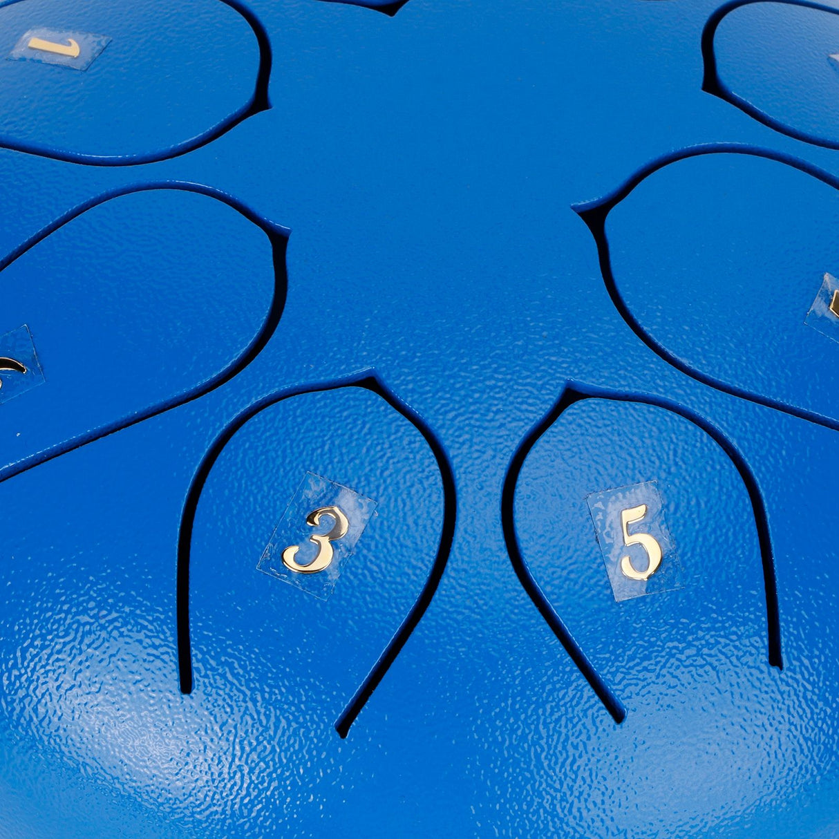 6in Tongue Drum 8‑Tones Ethereal Hand Pan Drums with Drumstick Percussion InstrumentBlue