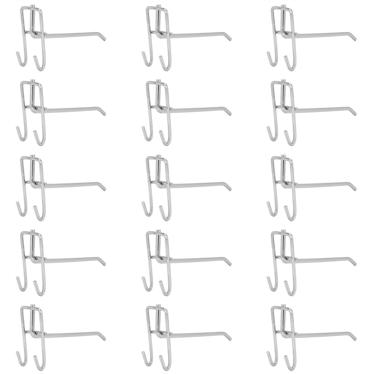 30pcs Supermarket Hook Iron Grid Shelf Hook Jewelry Display Shelf Hook 3.5mm Thickness15cm / 5.9in Long