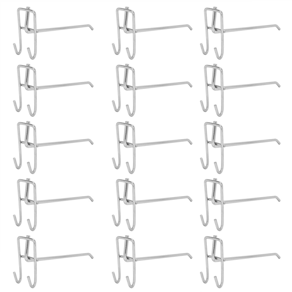 30pcs Supermarket Hook Iron Grid Shelf Hook Jewelry Display Shelf Hook 3.5mm Thickness20cm / 7.9in Long