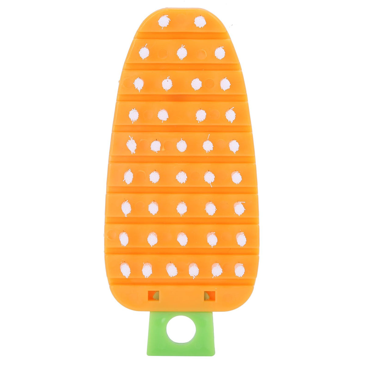 Carrot Shape Vegetable Brush Potato Scrubbing Brush Fruit Cleaner Kitchen ScrubberOrange
