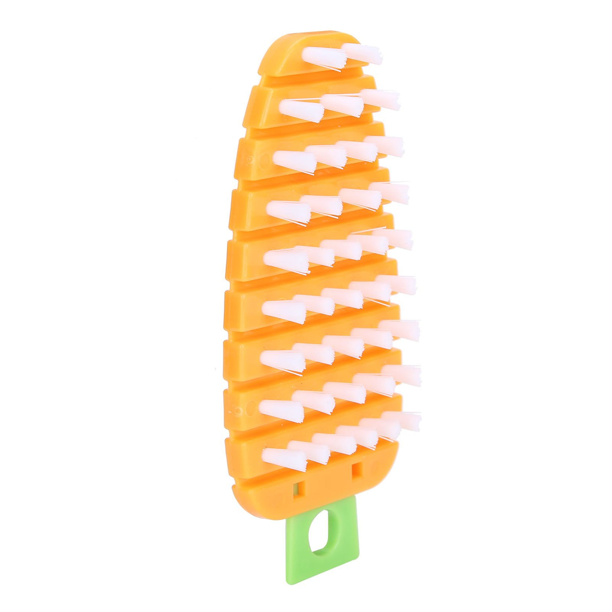 Carrot Shape Vegetable Brush Potato Scrubbing Brush Fruit Cleaner Kitchen ScrubberOrange