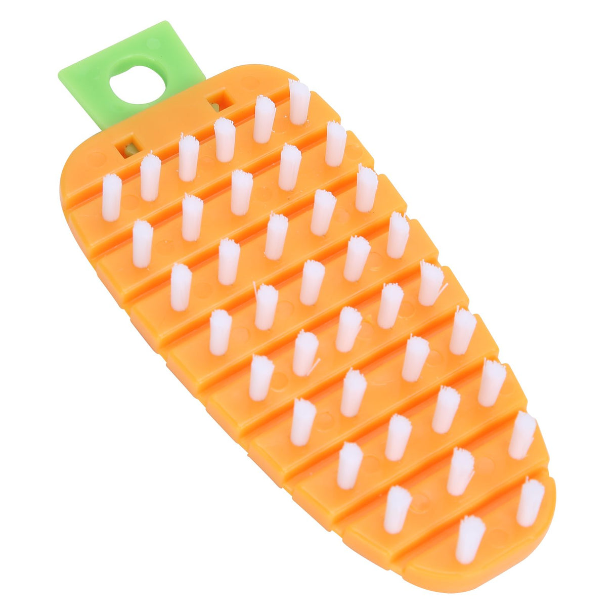Carrot Shape Vegetable Brush Potato Scrubbing Brush Fruit Cleaner Kitchen ScrubberOrange
