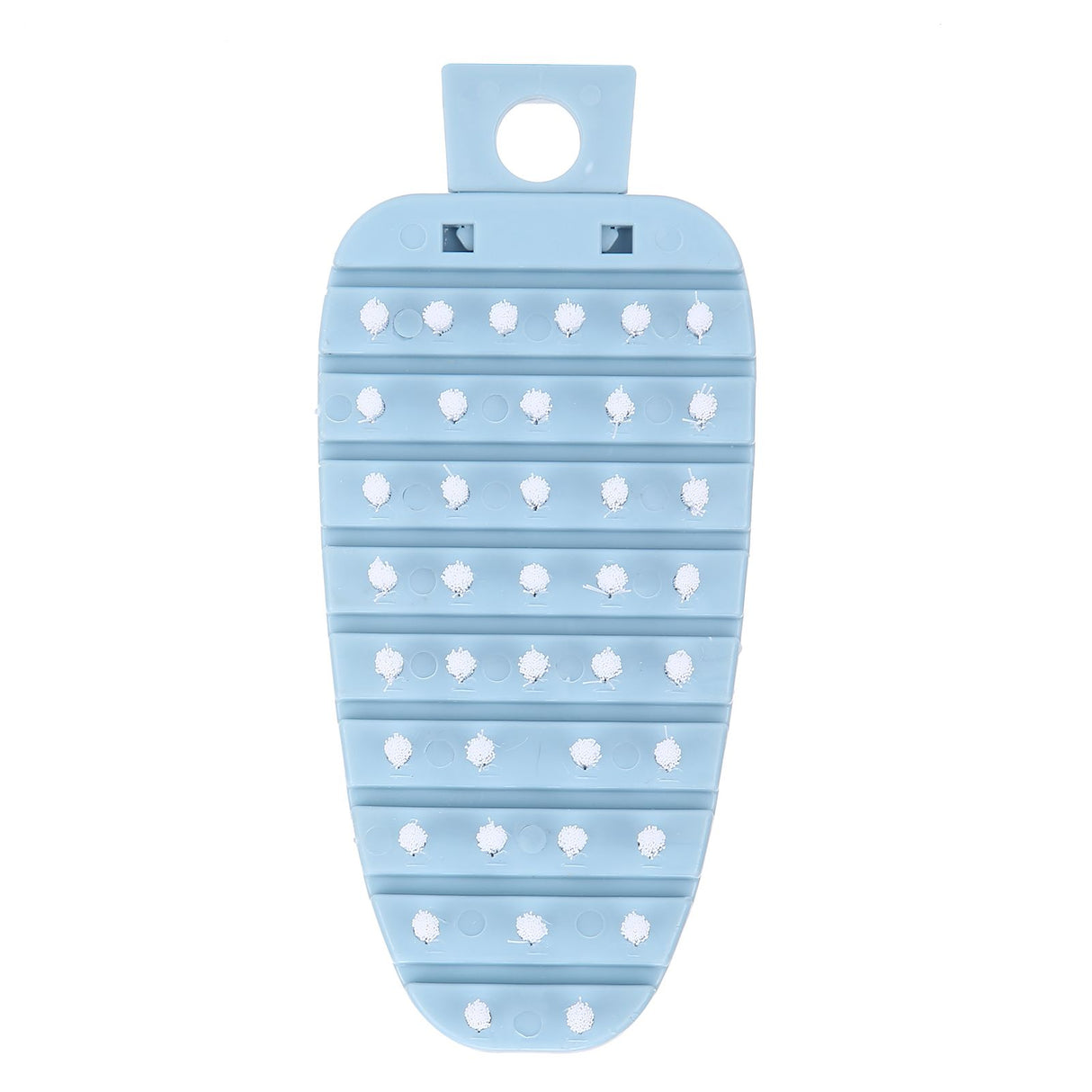 Carrot Shape Vegetable Brush Potato Scrubbing Brush Fruit Cleaner Kitchen ScrubberBlue