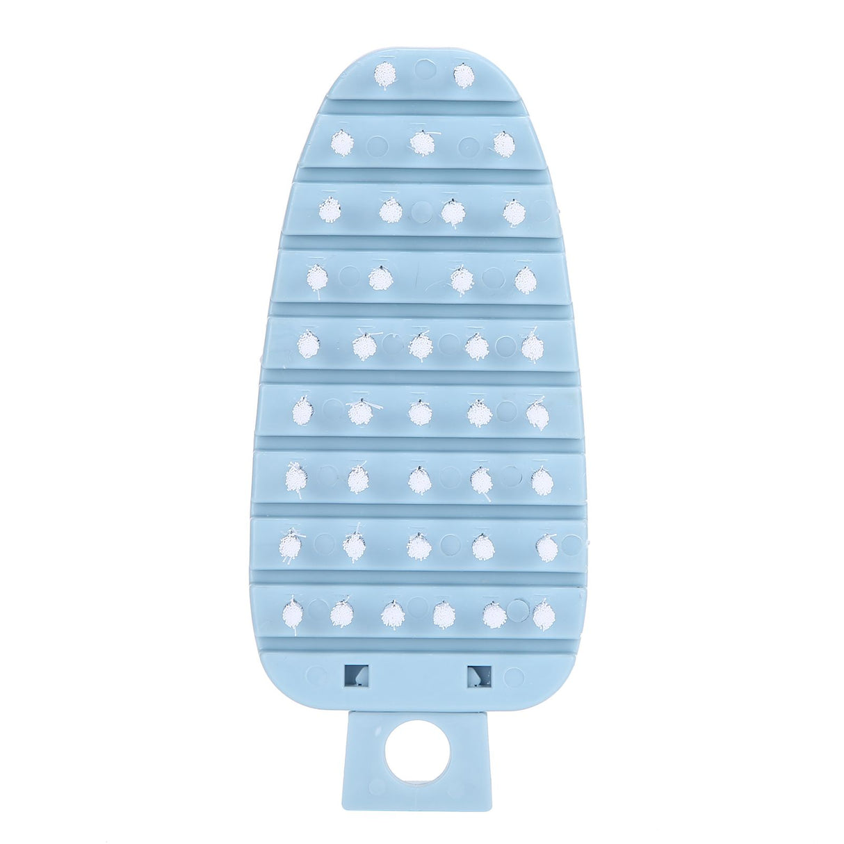 Carrot Shape Vegetable Brush Potato Scrubbing Brush Fruit Cleaner Kitchen ScrubberBlue