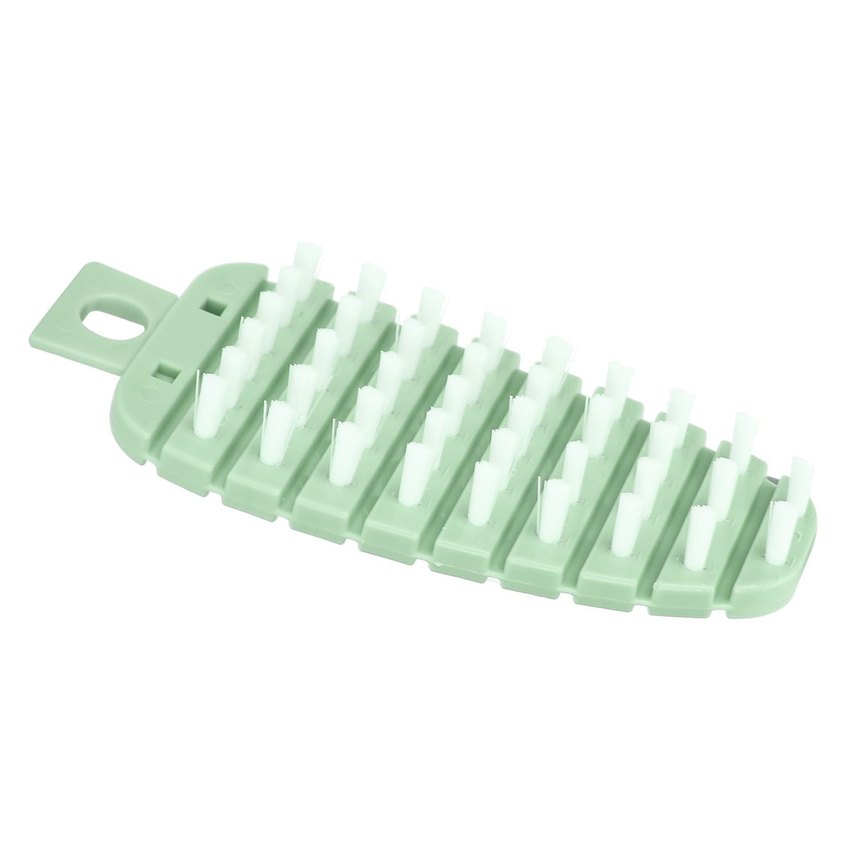 Carrot Shape Vegetable Brush Potato Scrubbing Brush Fruit Cleaner Kitchen ScrubberGreen
