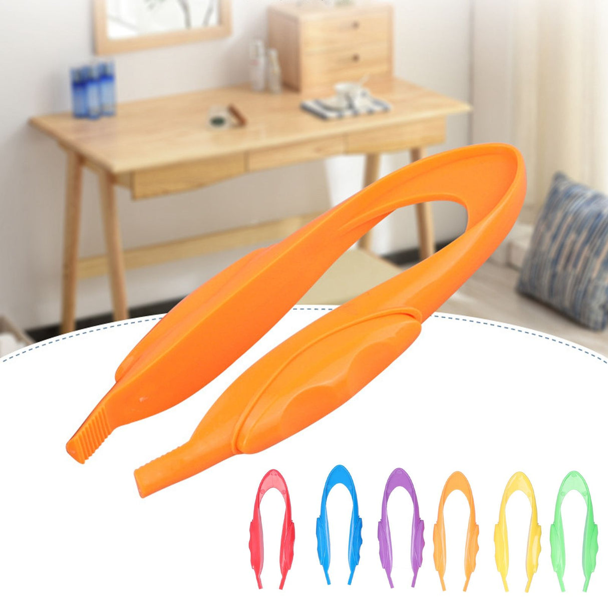 6Pcs Tweezers Outdoor Exploration Observation Catch Clip Children's Educational Toys