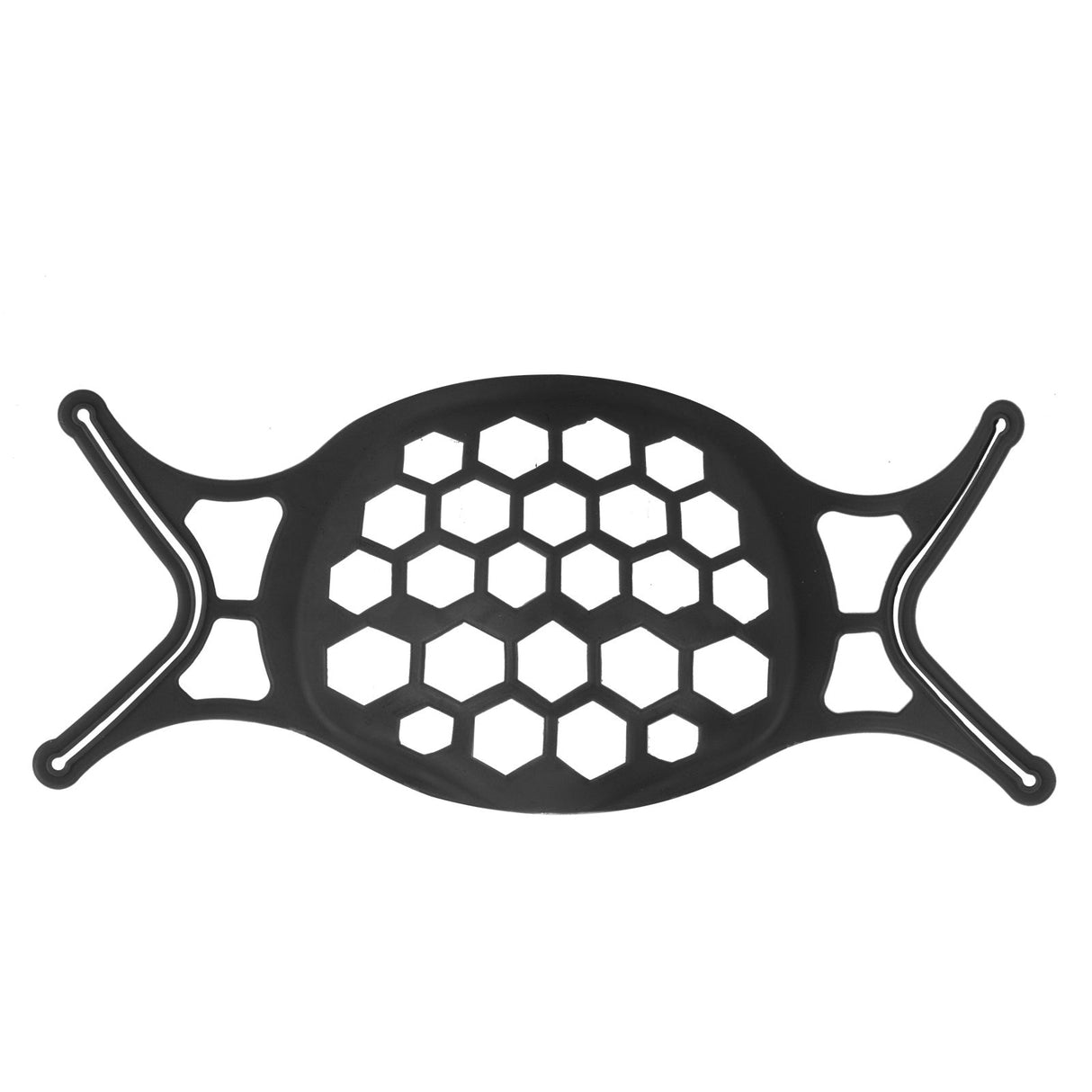 Mouth Muffle Bracket Reusable Washable Breathing Mouth Muffle Support Frame AccessoryBlack