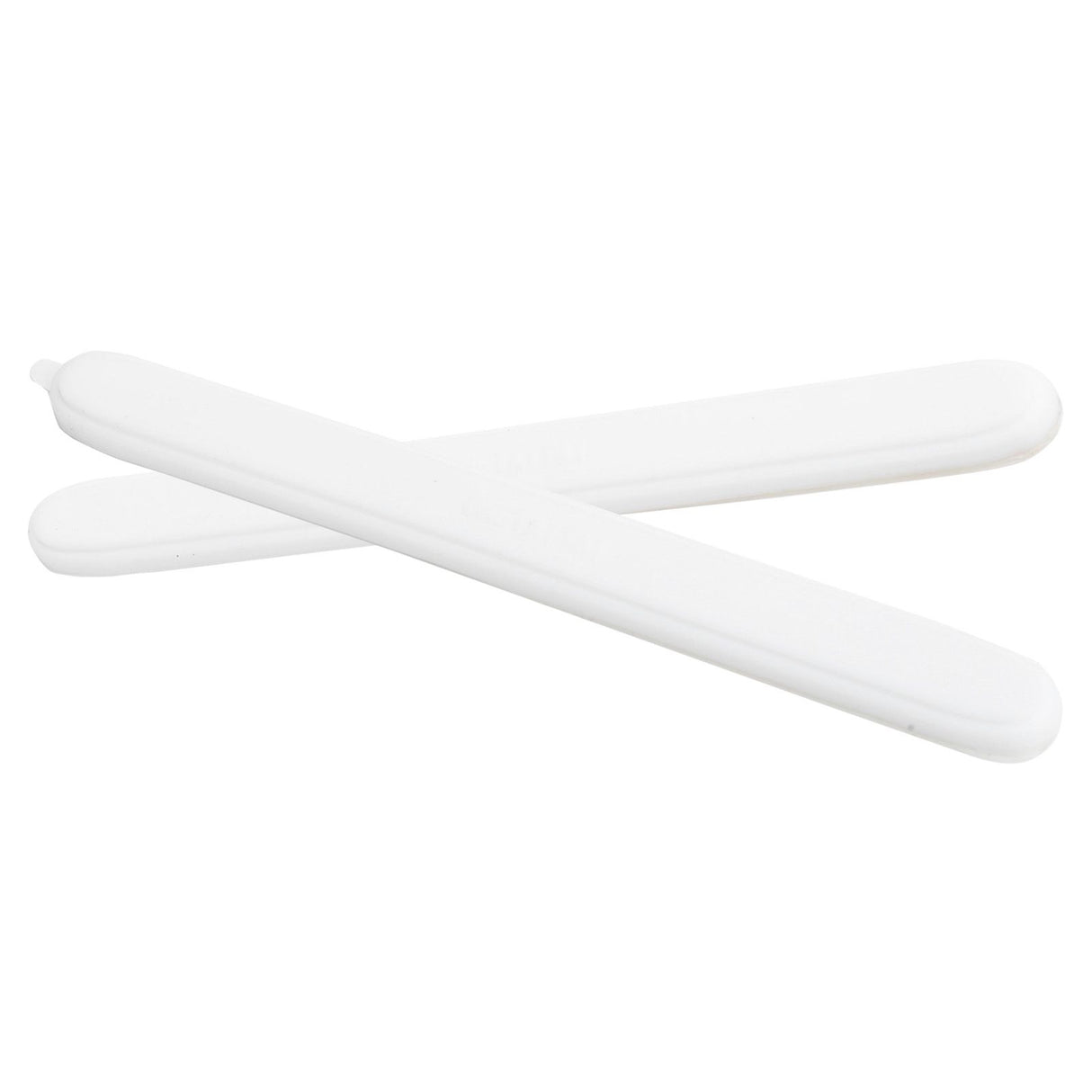 2Pcs Car Door Edge Guard Anti Collision Buffer Trim Cover Protector Accessory White