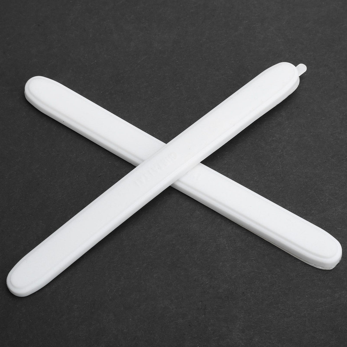 2Pcs Car Door Edge Guard Anti Collision Buffer Trim Cover Protector Accessory White