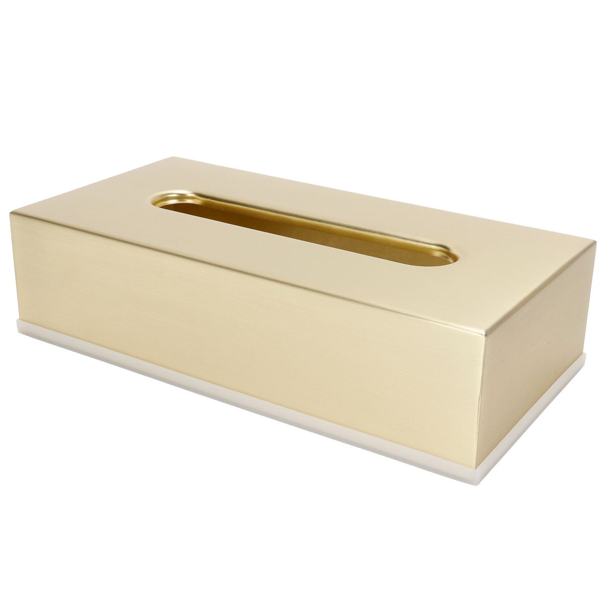 Tissue Box Innovative Rectangular 304 Stainless Steel Napkin Paper Holder Container Gold