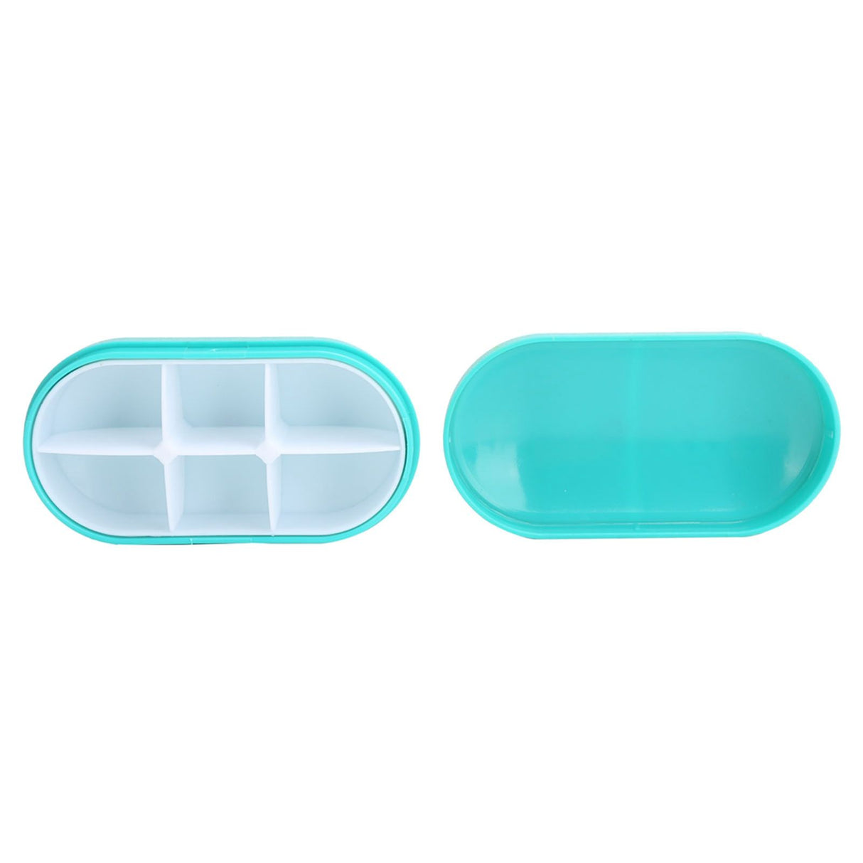 6 Grid Mini Pills Case Portable Medicine Box Travel Tablet Container Holder Organizer6 Grid Blue