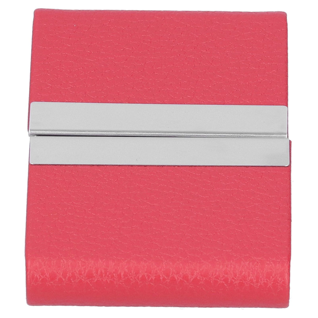 Large Capacity Business Card Holder Pocket Name Card Box Case for Men Double OpenRed 400#