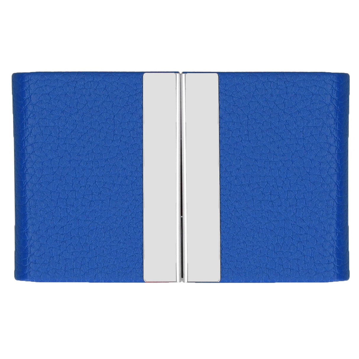 Large Capacity Business Card Holder Pocket Name Card Box Case for Men Double OpenBlue 400#