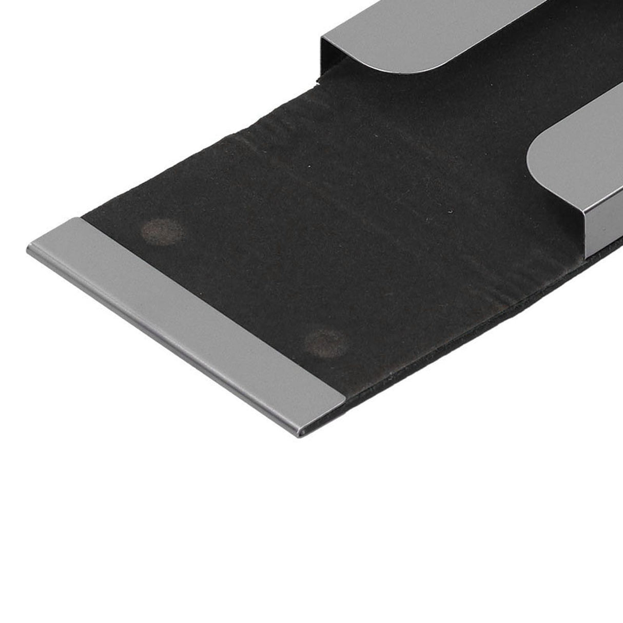 Large Capacity Business Card Holder Pocket Name Card Box Case for Men Double OpenBlack 400#