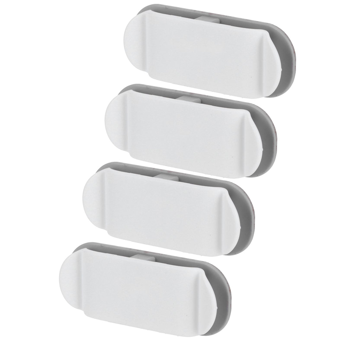 4Pcs Cable Holder Clips Multifunction Data Line Wire Wrapper Organizer for Home Office
