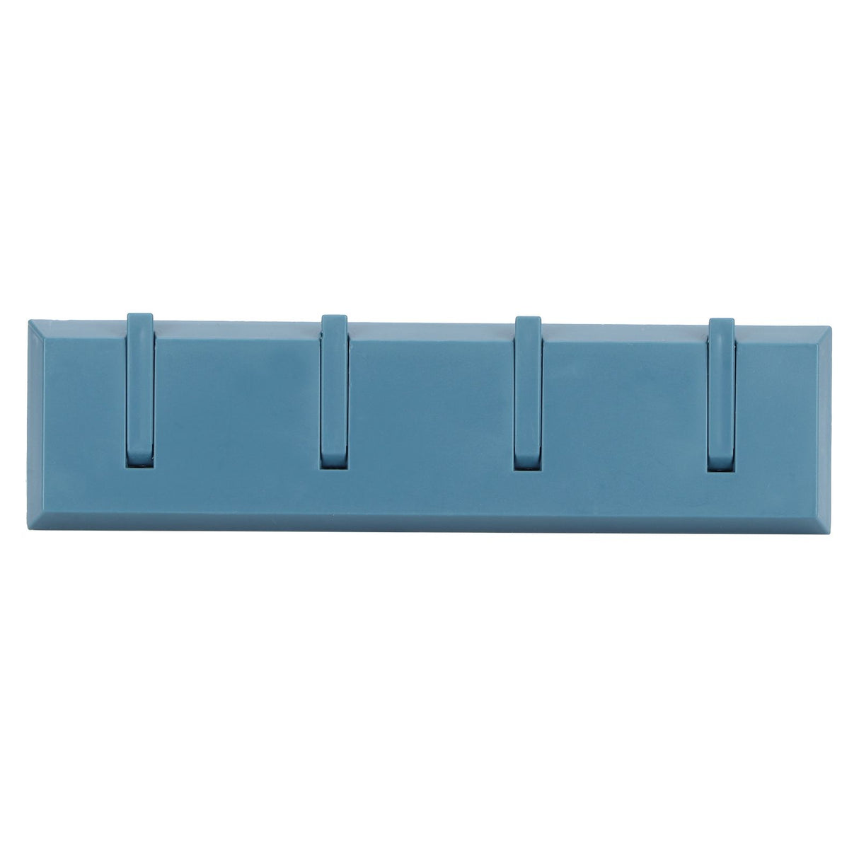 Wall Row Hook Punch Free Coat Key Holder Door Hat Hanger for Bathroom Wall Door Decor(Dark Blue )
