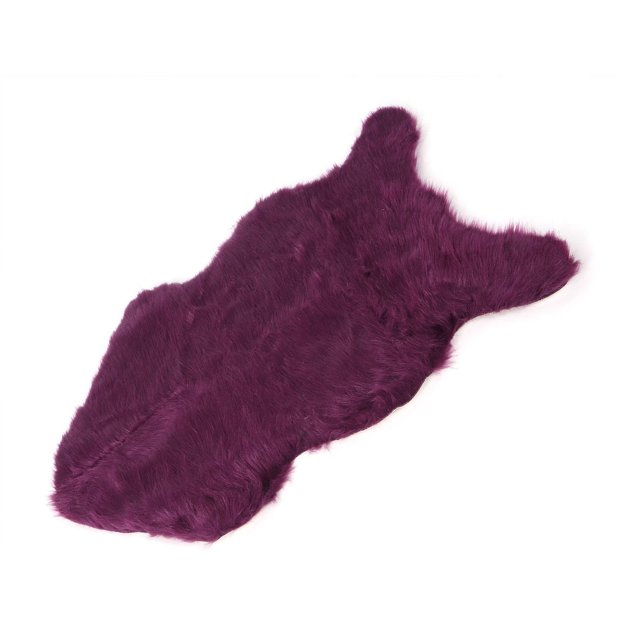 Faux Sheepskin Fur Rug Soft Carpet Area Rug for Bedroom Sofa Floor Living Room DecorPurple