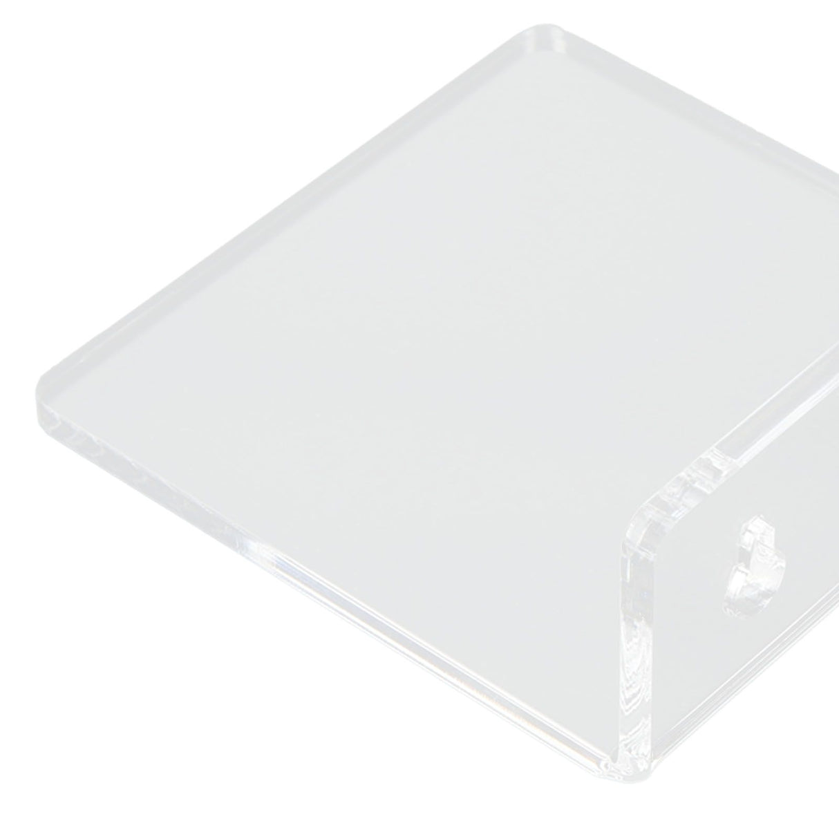 3PCS Clear Acrylic Display Rack Wall Mounted Floating Shelf for Home Toys Potted Plant Doll