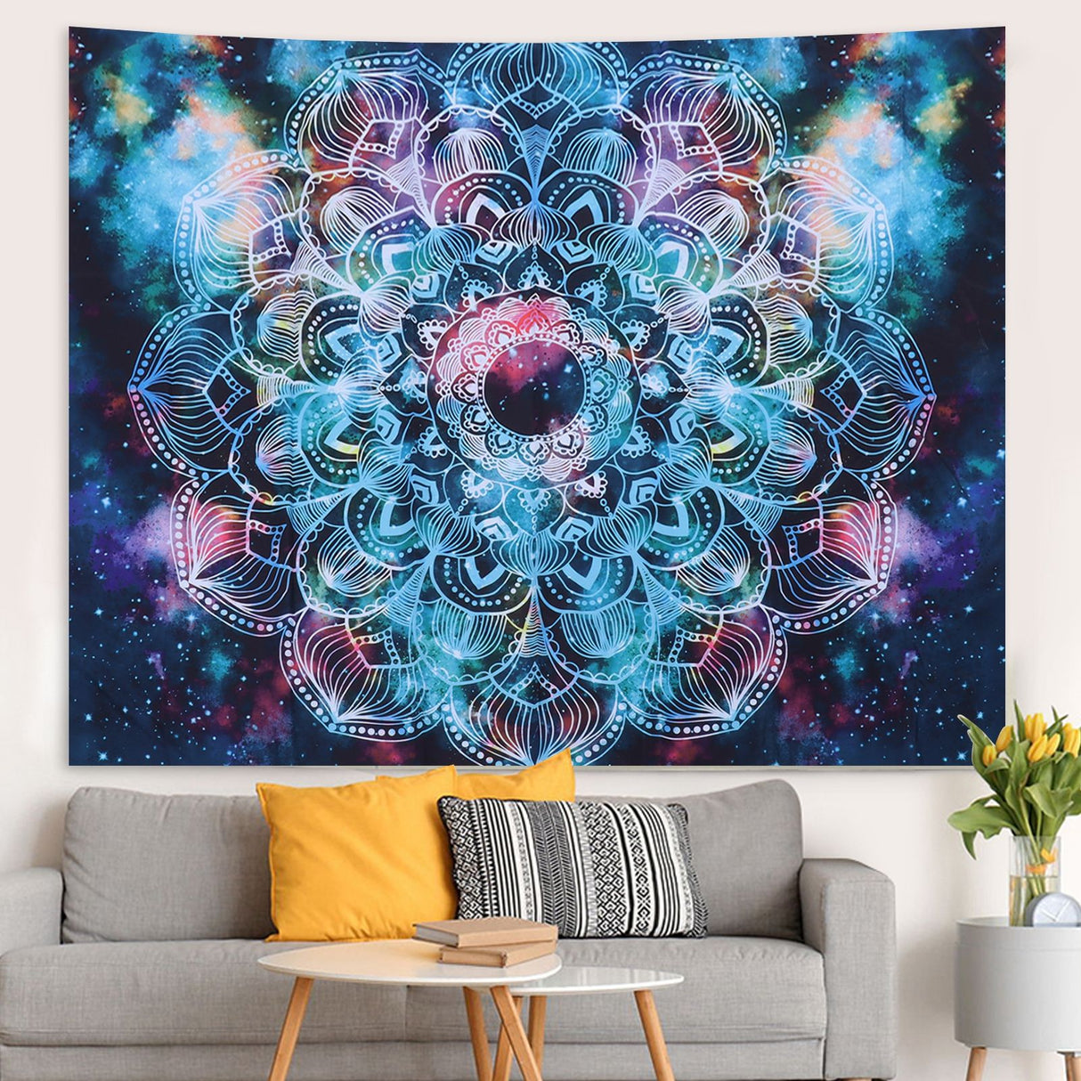 Wall Tapestry Innovative Polyester Hanging Carpet Background Decoration Home Improvement150x130cm