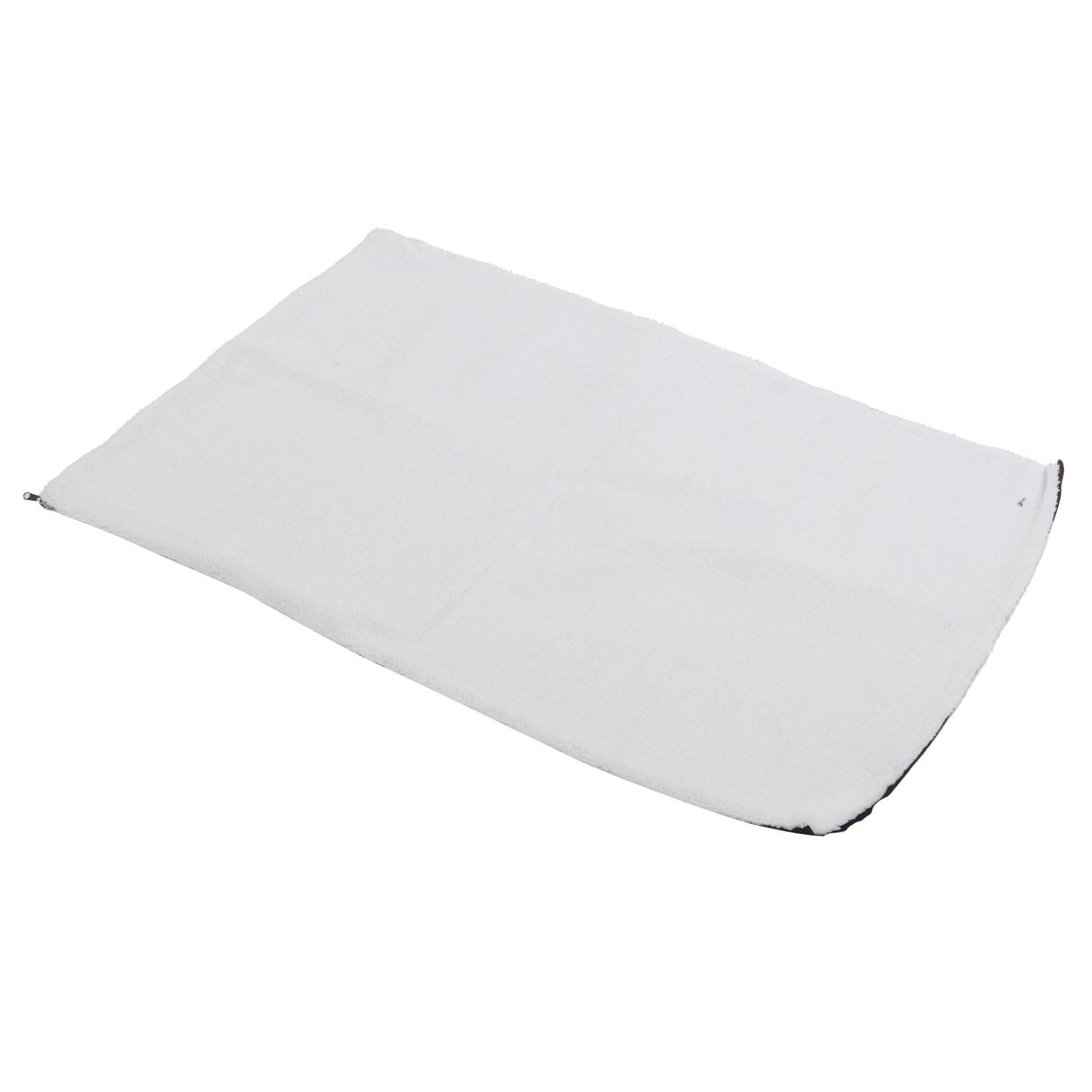 Pet Heating Pad Non Slip Detachable Insulation Warm Blanket for Pet House Dog Kennel(White 90x64cm)