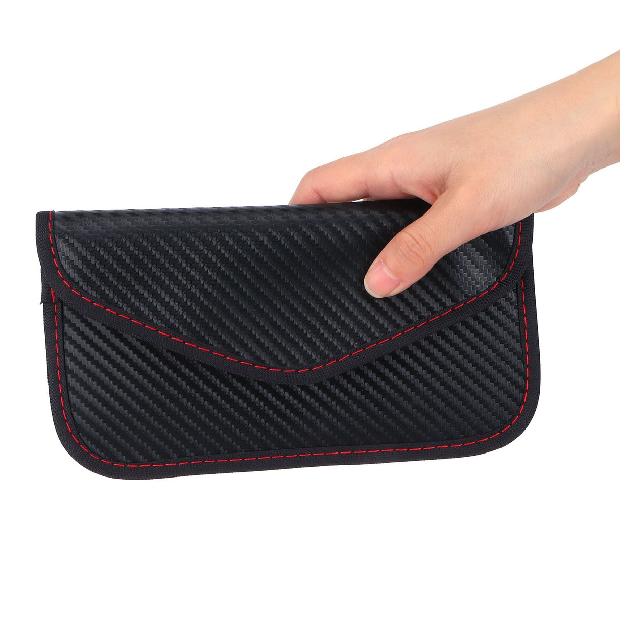 Car Key Blocker Bag Protector Portable PU AntiTheft Signal Shielding Case Pouch