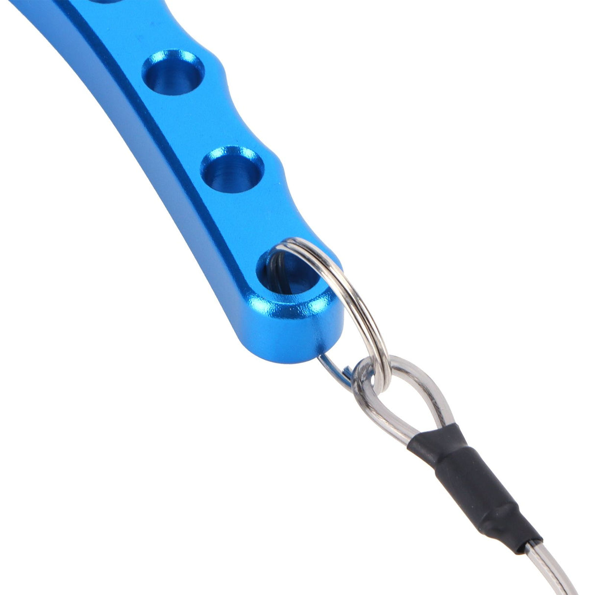 Fishing Lure Pliers Tongs Multifunction Aluminum Alloy Hook Remover Tool EquipmentBlue