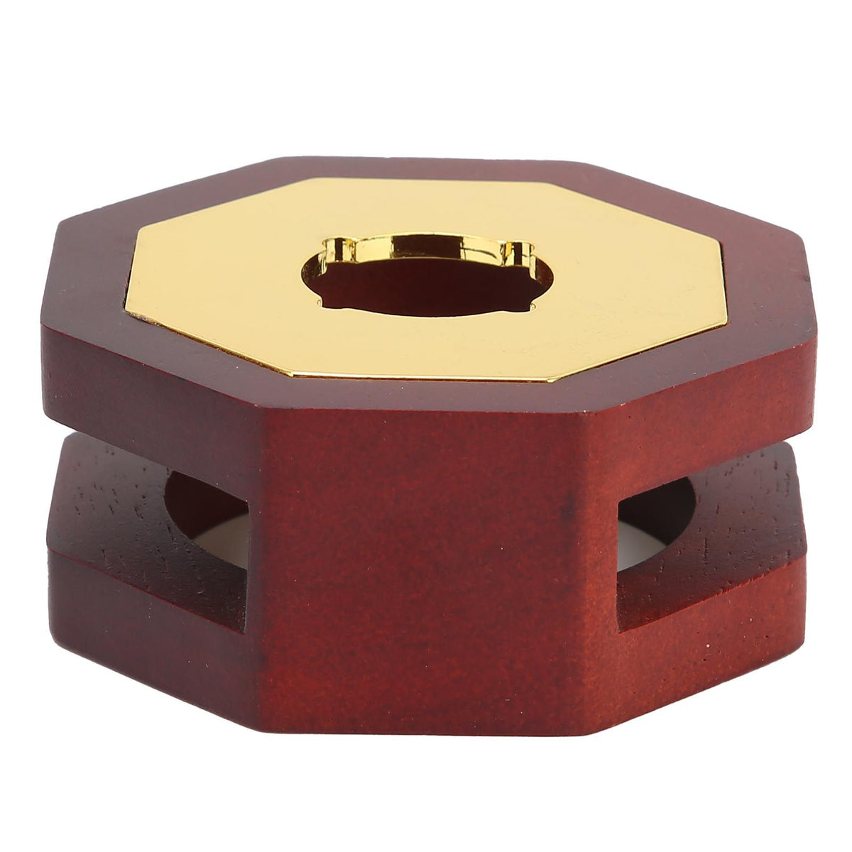 Retro Style Wax Seal Stove Warmer Octangular Melting Sticks Furnace Tool for Making WaxDark Red