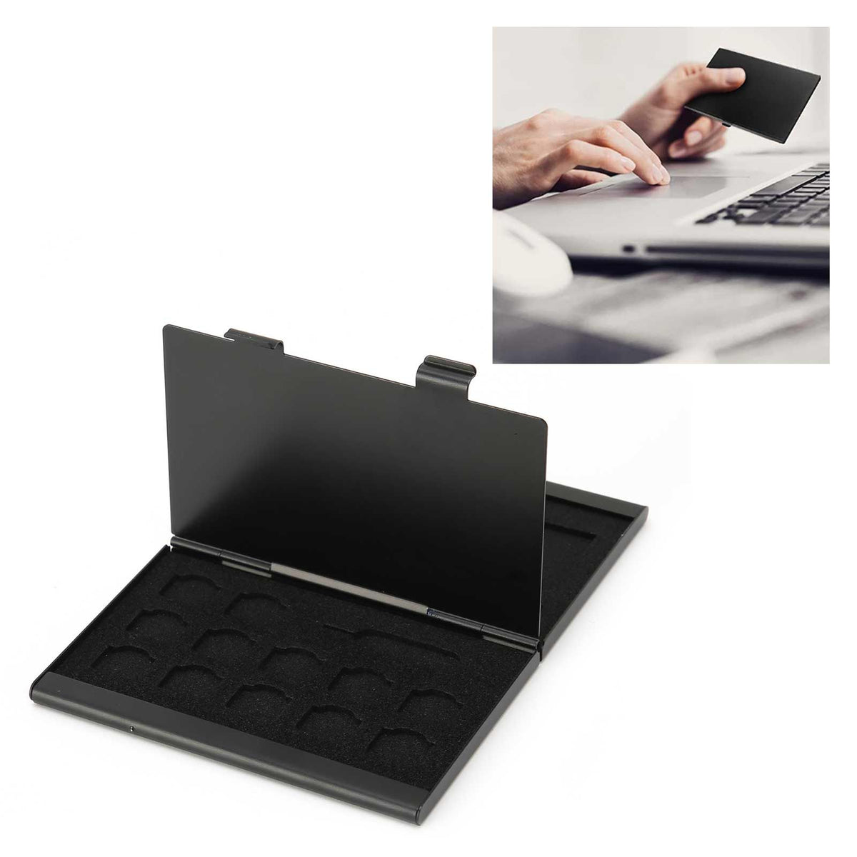 SIM Card Case Antimagnetic Dustproof Shockproof Portable Storage Cards Storage Box