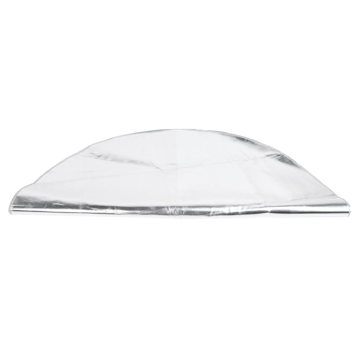 Round Fire Pit Mat Fireproof Outdoor terrace Barbecue Grill Deck Protection Pad SuppliesSilver Gray 91cm