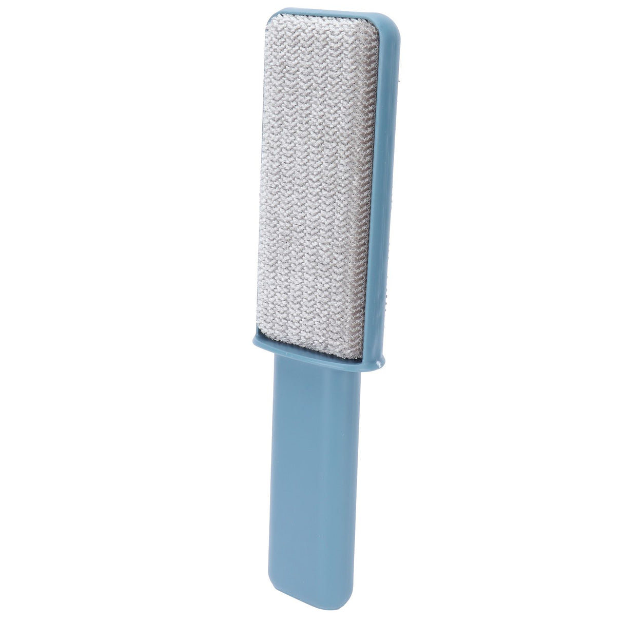 Double-Sided Hair Removal Brush with Storage Cover Portable Clothes Lint Remover Blue