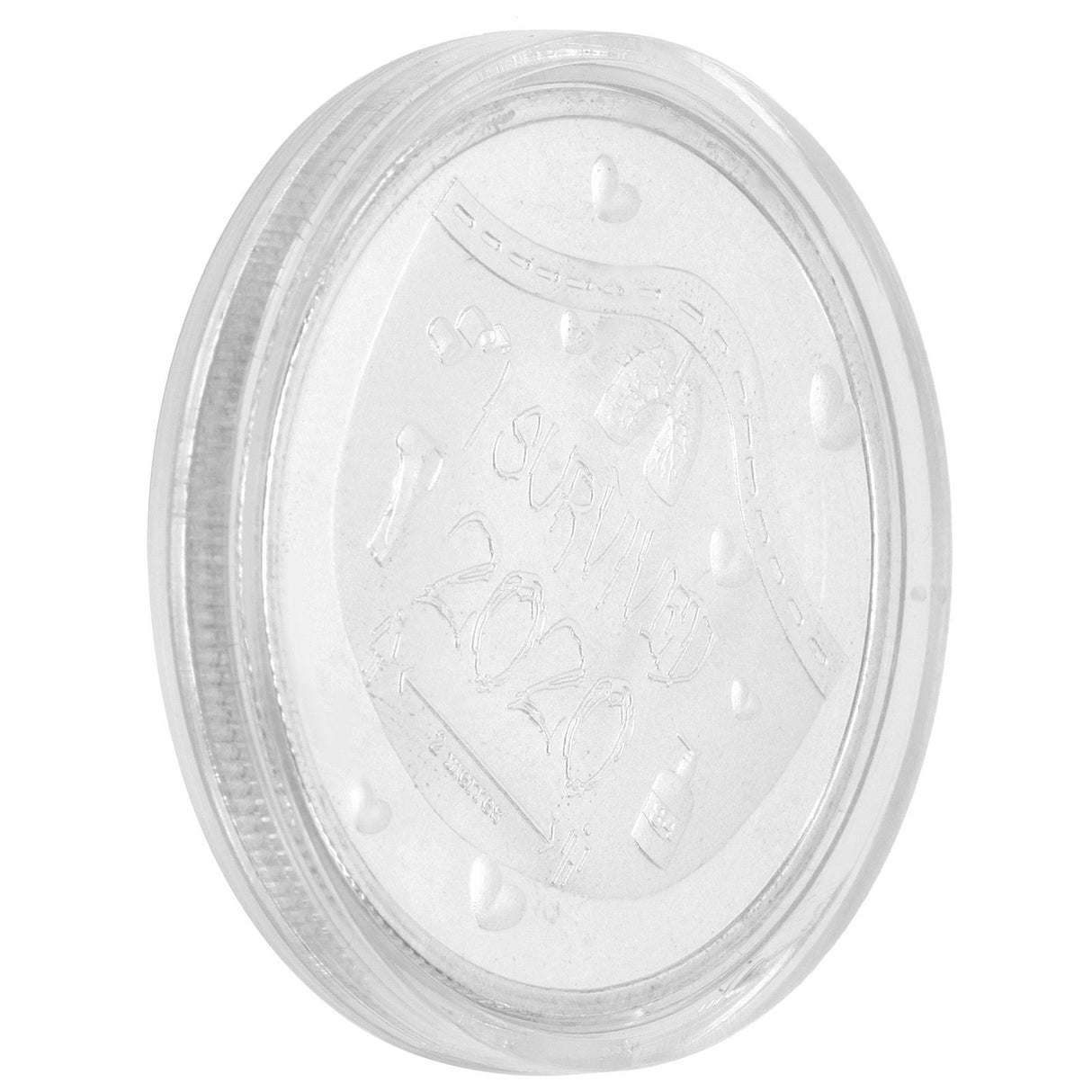 Commemorative Coin Innovative 2020 Medal Memorial Coin Gift Souvenirs CollectionSilver