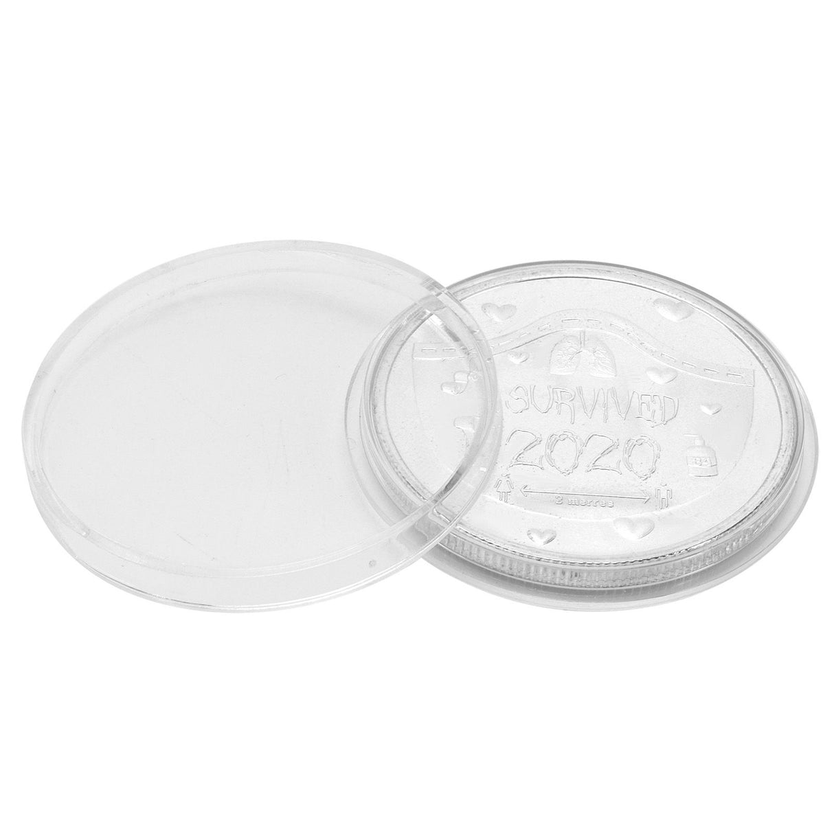 Commemorative Coin Innovative 2020 Medal Memorial Coin Gift Souvenirs CollectionSilver