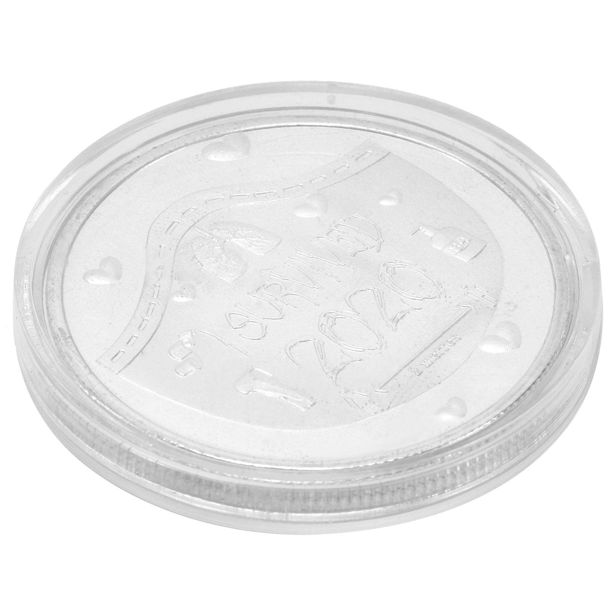 Commemorative Coin Innovative 2020 Medal Memorial Coin Gift Souvenirs CollectionSilver